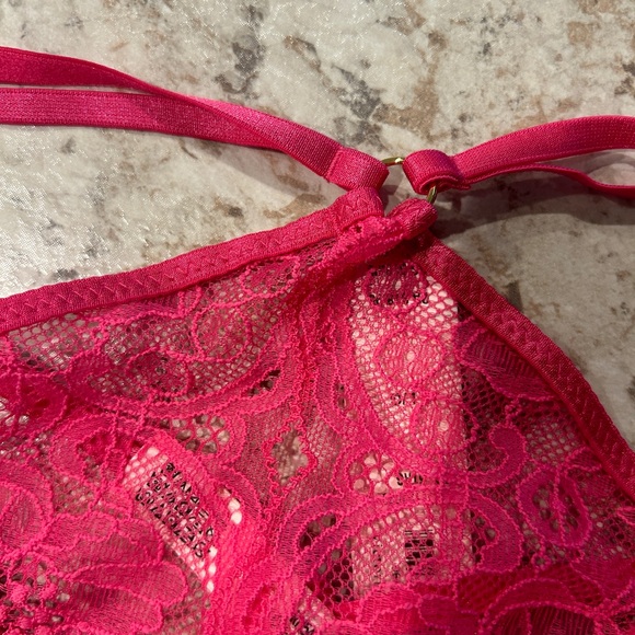 Victoria’s Secret Crotchless Panty Pink Cheeky NWT Large - Picture 6 of 6